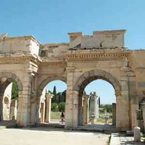 Turkey, Izmir, Ephesus, Gate of Mazeus and Mithridates High-Quality Images & Videos The MCA Collection