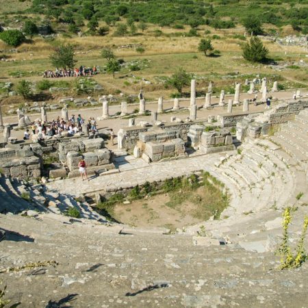 Turkey, Izmir, Ephesus, Roman Odeon
