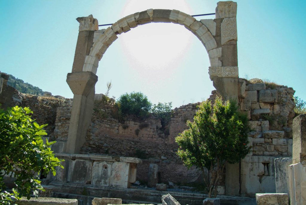 Turkey, Izmir, Ephesus, Polio fountain High-Quality Images & Videos The MCA Collection