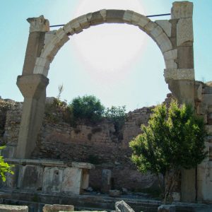 Turkey, Izmir, Ephesus, Polio fountain High-Quality Images & Videos The MCA Collection