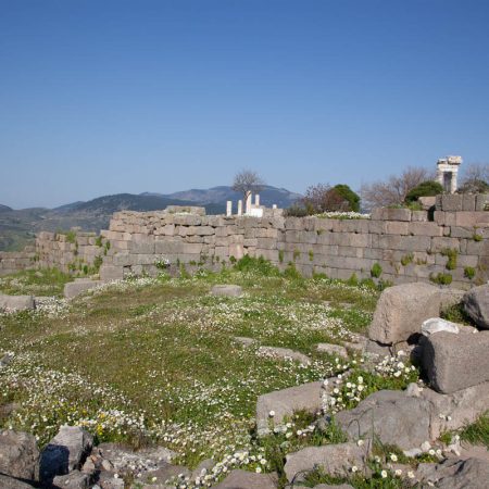 Turkey, Izmir, Pergamon - Library