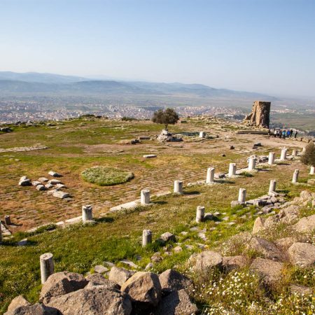 Turkey, Izmir, Pergamon - Sacred Square