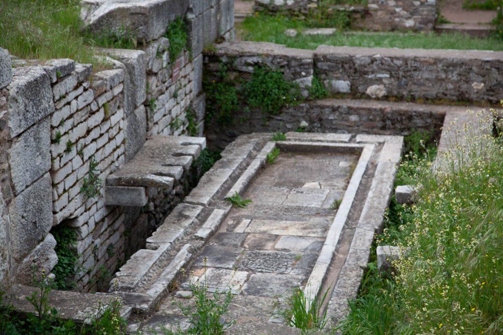 Turkey, Manisa, Sardis – Roman Latrine High-Quality Images & Videos The MCA Collection