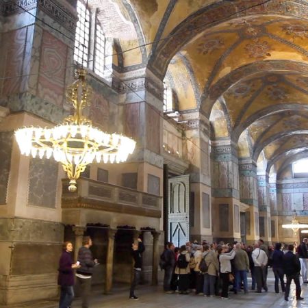 Turkey, Marmara, Istanbul, Hagia Sophia - Inner narthex - Imperial entrance