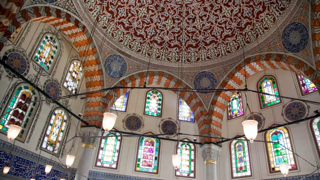 Turkey, Marmara, Istanbul, Hagia Sophia mausoleums -Islamic floral pattern (00:03:41) High-Quality Images & Videos The MCA Collection