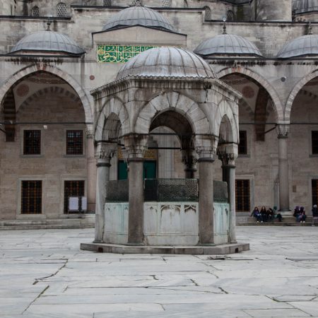 Turkey, Marmara, Istanbul, Sultan Ahmed Mosque (Blue mosque) - Ablution Fountain (00:00:22)