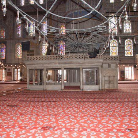 Turkey, Marmara, Istanbul, Sultan Ahmed Mosque (Blue mosque) - Ceiling (00:05:37)