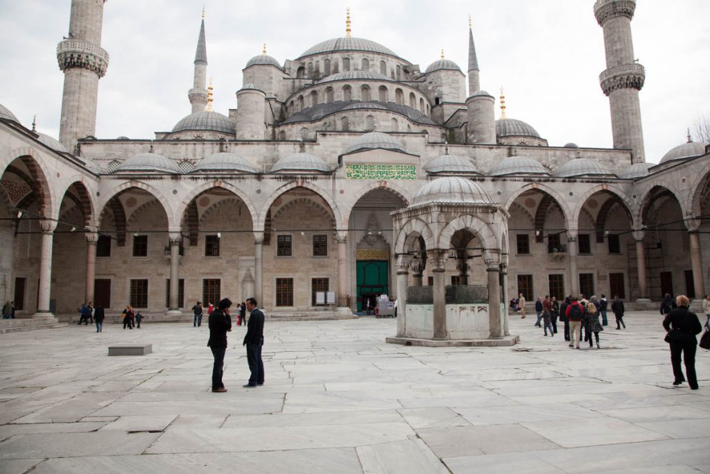 Turkey, Marmara, Istanbul, Sultan Ahmed Mosque (Blue mosque) – courtyard High-Quality Images & Videos The MCA Collection