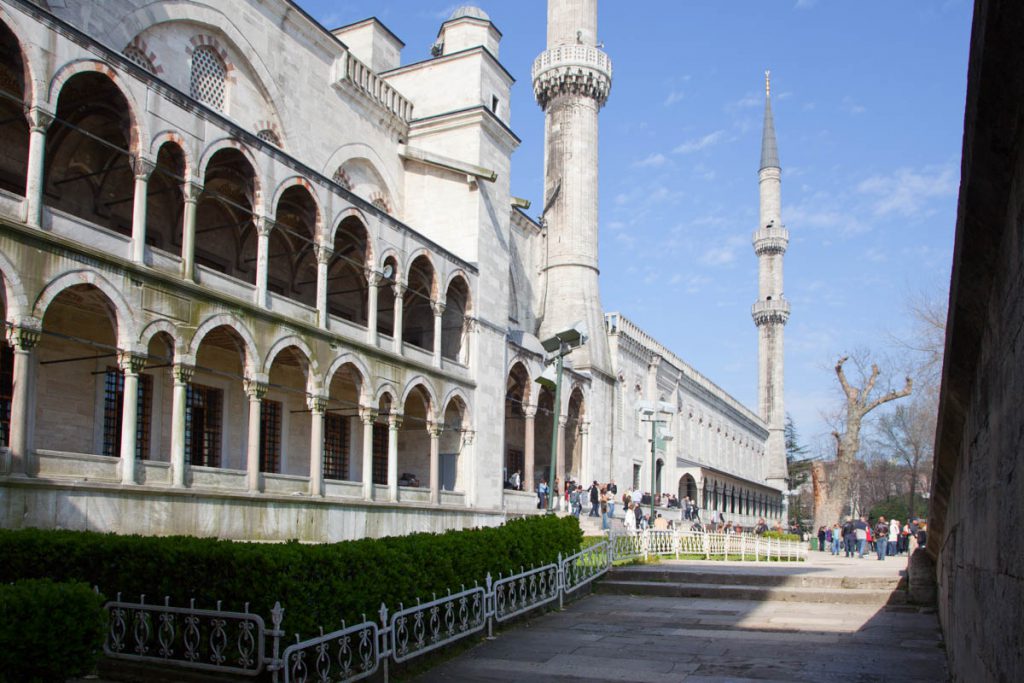 Turkey, Marmara, Istanbul, Sultan Ahmed Mosque (Blue mosque) – eastern entrance High-Quality Images & Videos The MCA Collection