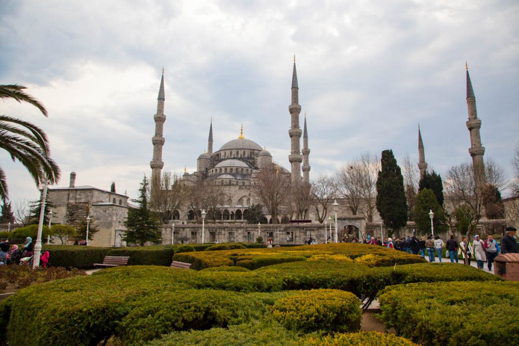 Turkey, Marmara, Istanbul, Sultan Ahmed Mosque (Blue mosque) – minarets High-Quality Images & Videos The MCA Collection