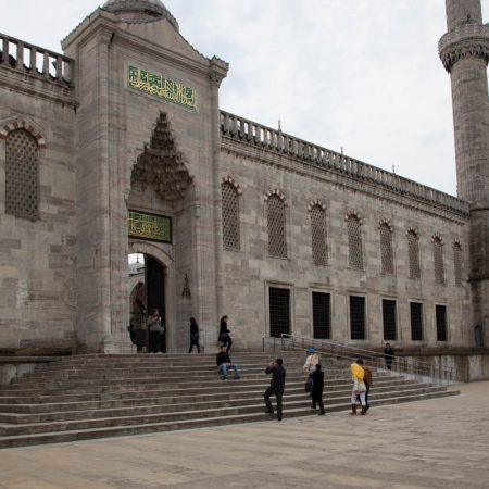 Turkey, Marmara, Istanbul, Sultan Ahmed Mosque (Blue mosque) – north entrance Turkey, Marmara, Istanbul, Sultan Ahmed Mosque (Blue mosque) - north entrance