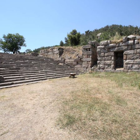 Turkey, Mugla, Labraunda - Monumental staircase