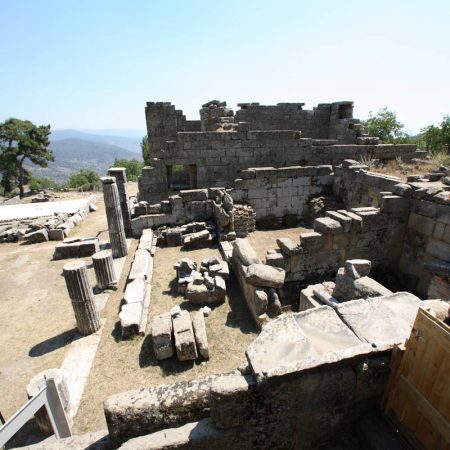 Turkey, Mugla, Labraunda - Oikoi