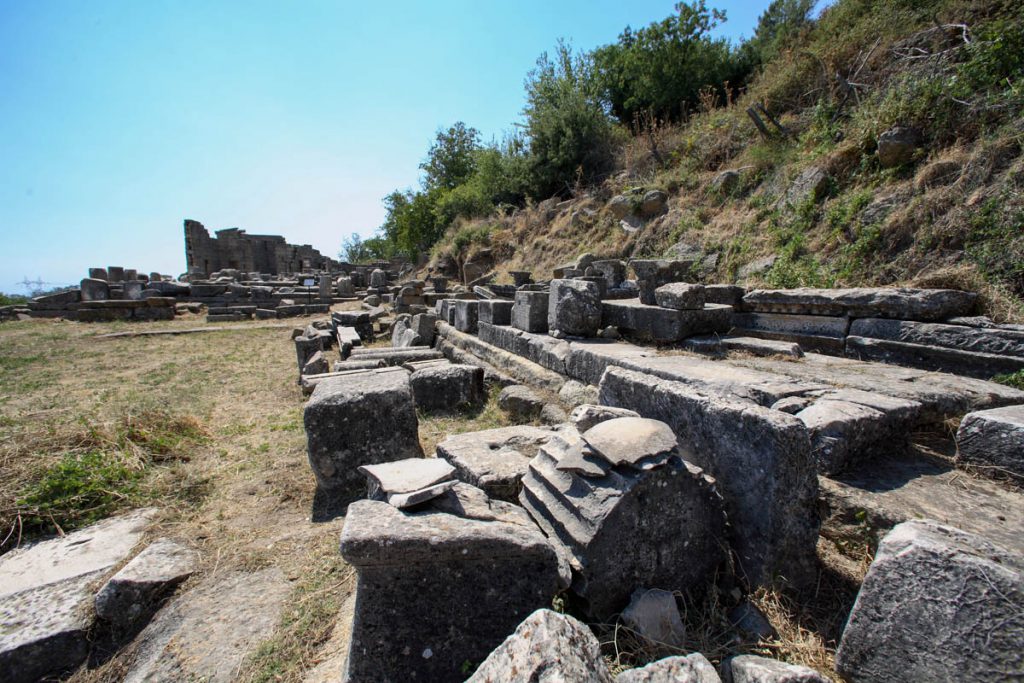 Turkey, Mugla, Labraunda – Stoa north High-Quality Images & Videos The MCA Collection