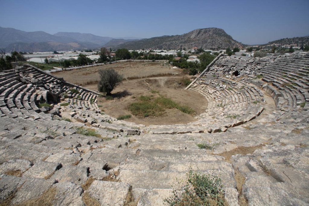 Turkey, Mugla, Letoon – Greek theatre High-Quality Images & Videos The MCA Collection