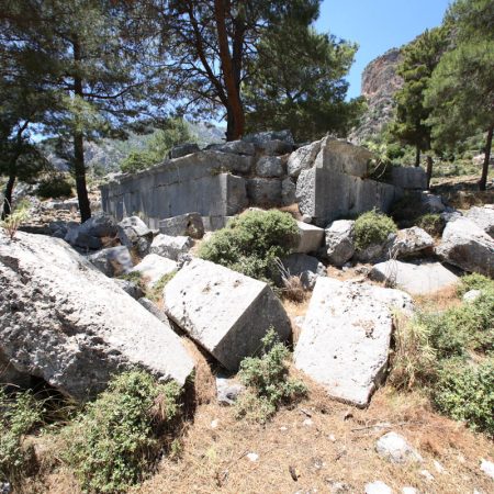 Turkey, Mugla, Pinara – Temple of Aphrodite Turkey, Mugla, Pinara - Temple of Aphrodite