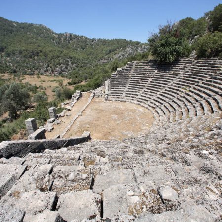 Turkey, Mugla, Pinara – Greco – Roman Theatre Turkey, Mugla, Pinara - Greco - Roman Theatre