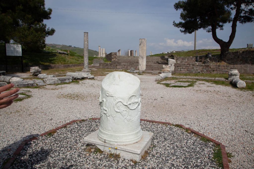 Turkey, Pergamon, Izmir,  – Asklepieion – Main Square High-Quality Images & Videos The MCA Collection