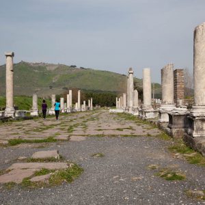 Turkey, Pergamon, Izmir,  – Asklepieion – Sacred Road High-Quality Images & Videos The MCA Collection