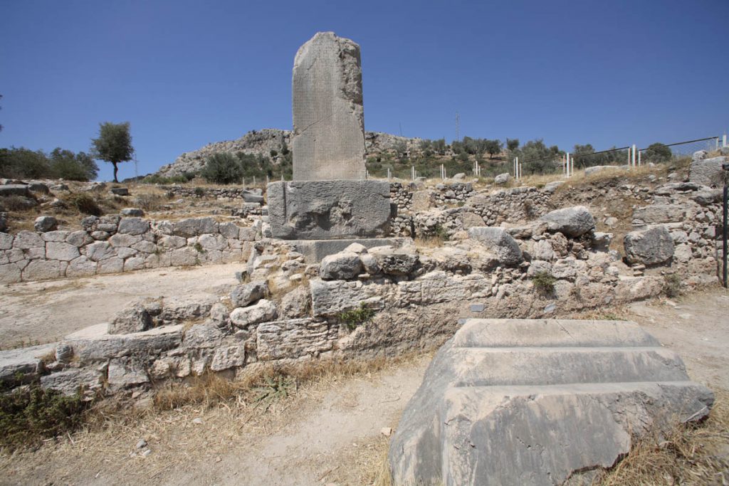 Turkey, Antalya, Xanthos – column with Lycian inscription High-Quality Images & Videos The MCA Collection