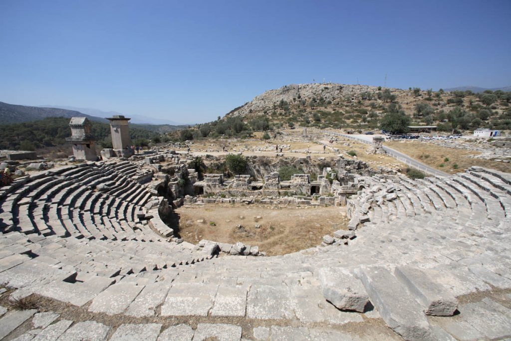 Turkey, Antalya, Xanthos – Roman theatre High-Quality Images & Videos The MCA Collection