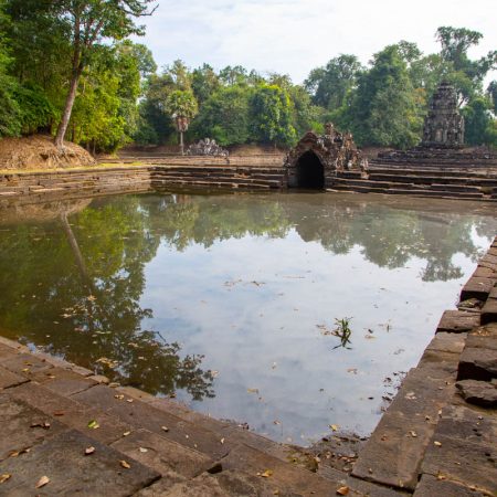 Cambodia, Angkor - Neak Pean Temple (00:00:29)