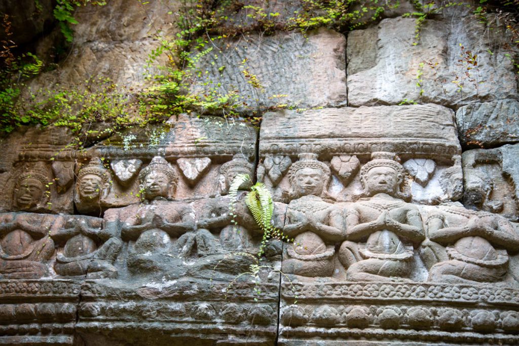 Cambodia, Angkor, Preah Khan Temple reliefs (00:02:03) High-Quality Images & Videos The MCA Collection