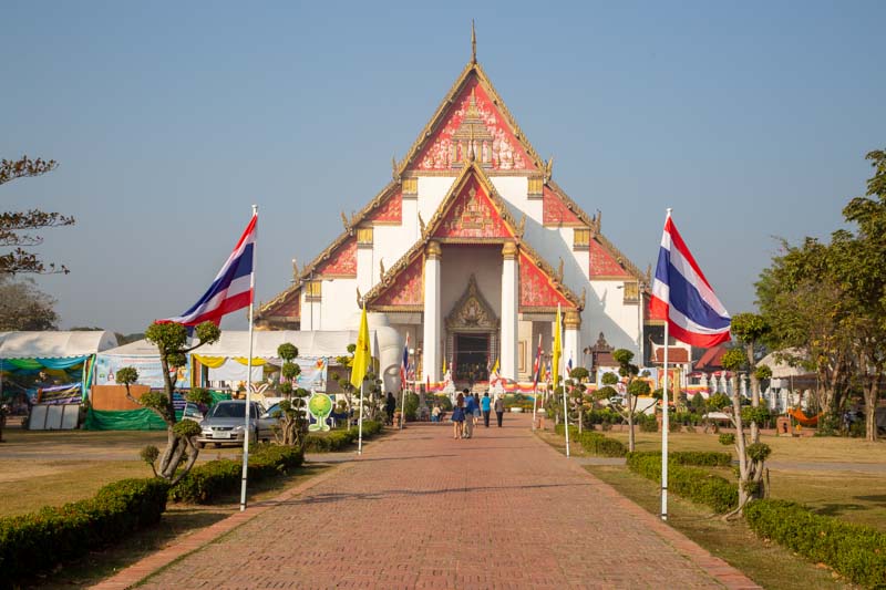 Thailand, Ayutthaya – Wat Phra Mongkhon Bophit (00:00:19) High-Quality Images & Videos The MCA Collection