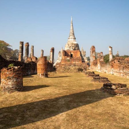 Thailand, Ayutthaya - Wat Phra Si Sanphet (00:00:34)