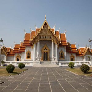 Thailand, Bangkok, Wat Benchamabophit Dusitwanaram Ratchaworawiharn (00:04:55) High-Quality Images & Videos The MCA Collection