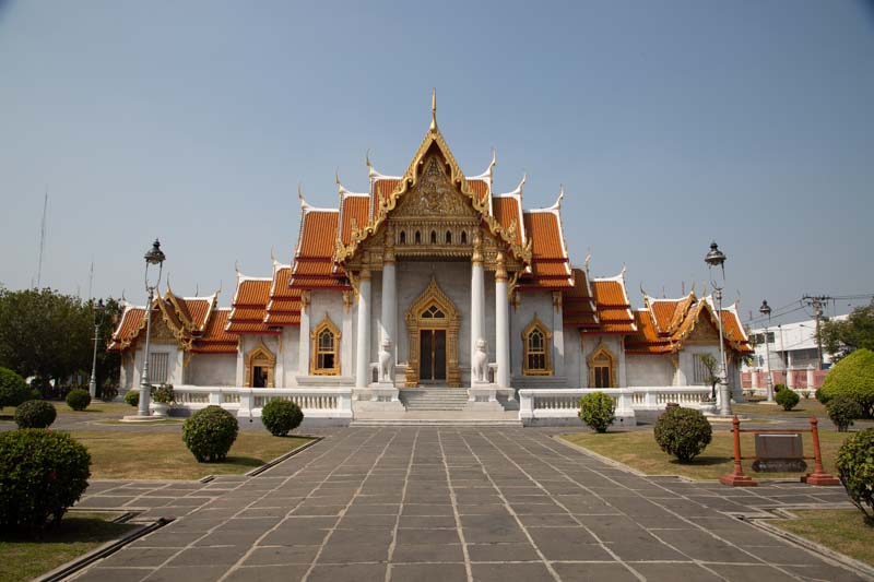 Thailand, Bangkok, Wat Benchamabophit Dusitwanaram Ratchaworawiharn (00:04:55) High-Quality Images & Videos The MCA Collection