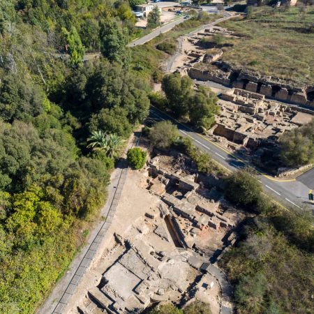 Israel, Banias (Paneas)- Palace of Agrippa II (00:02:47)