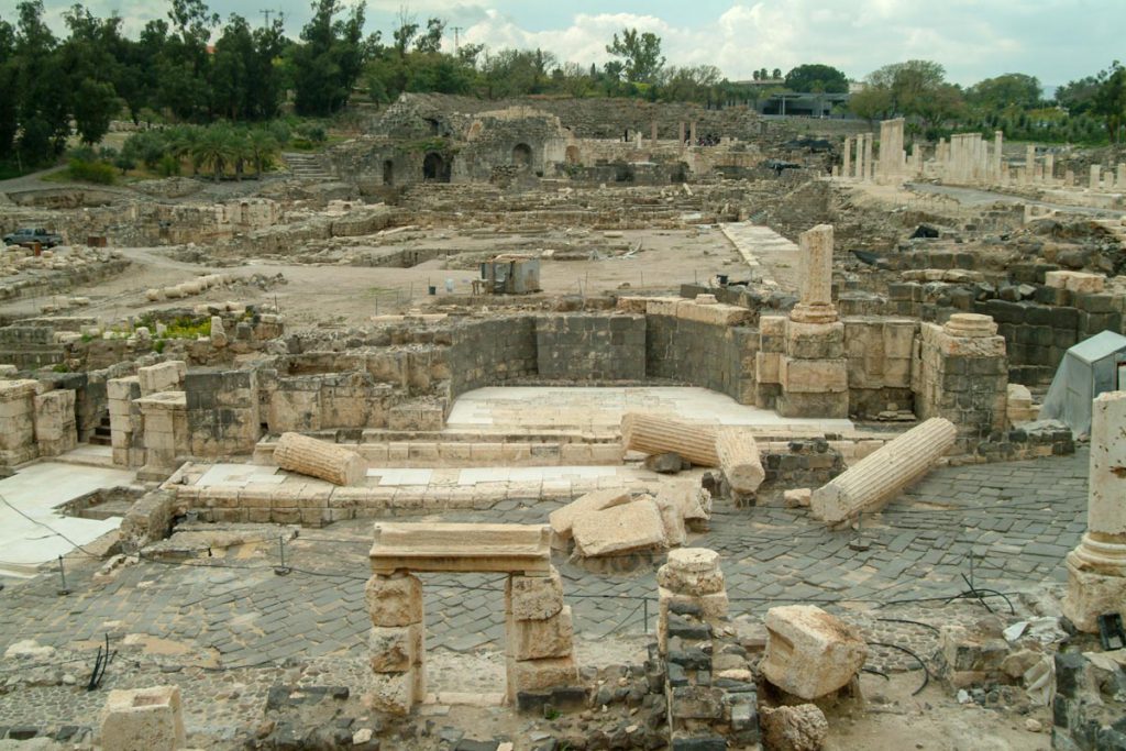 Israel, Bet She’an (Nysa-Scythopolis) – Nymphaeum High-Quality Images & Videos The MCA Collection