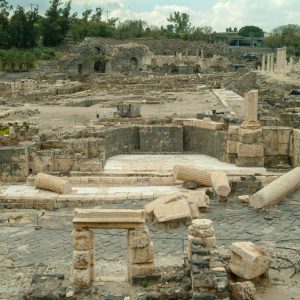 Israel, Bet She’an (Nysa-Scythopolis) – Nymphaeum Israel, Bet She’an (Nysa-Scythopolis) – Nymphaeum High-Quality Images & Videos The MCA Collection