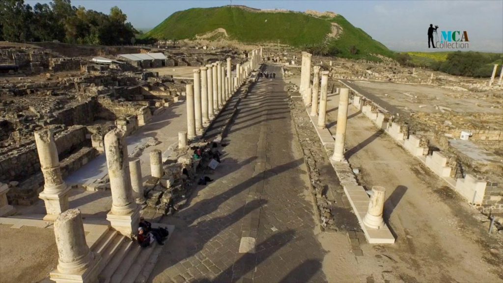 Israel, Bet She’an (Nysa-Scythopolis) – Palladius street High-Quality Images & Videos The MCA Collection