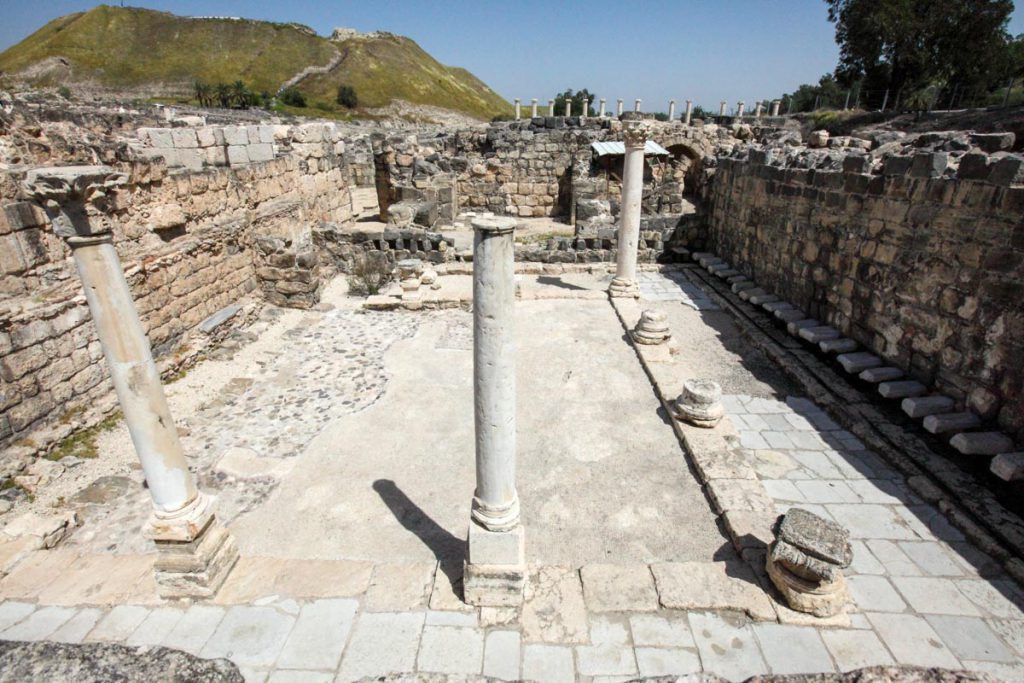 Israel, Bet She’an (Nysa-Scythopolis) – Roman Latrine High-Quality Images & Videos The MCA Collection