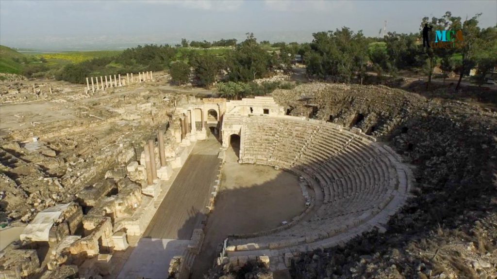 Israel, Bet She’an (Nysa-Scythopolis) – Roman Theatre High-Quality Images & Videos The MCA Collection