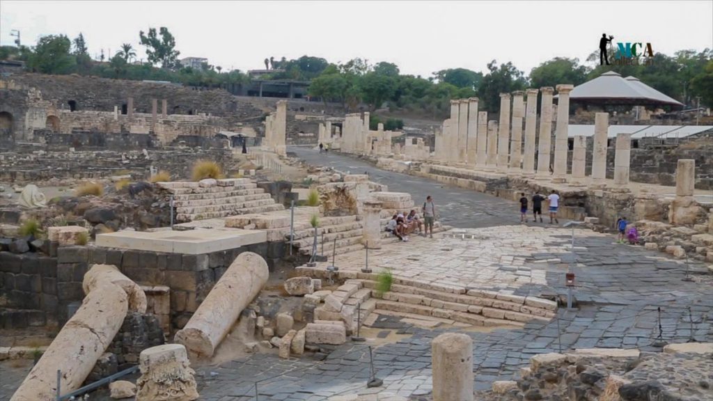 Israel, Bet She’an (Nysa-Scythopolis) – Roman temple High-Quality Images & Videos The MCA Collection