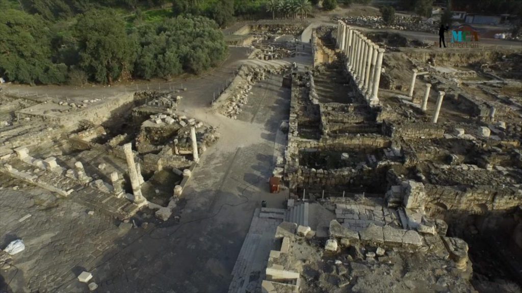 Israel, Bet She’an (Nysa-Scythopolis) – Silvanus street High-Quality Images & Videos The MCA Collection
