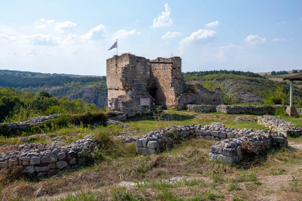 Bulgaria, Cherven Medieval City - Medieval tower