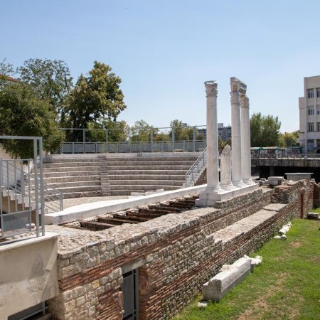 Bulgaria, Plovdiv - Roman Odeon of Philippopolis (00:00:40)
