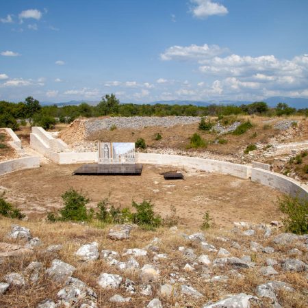 Croatia, Burnum, Roman amphitheatre Croatia, Burnum, Roman amphitheatre
