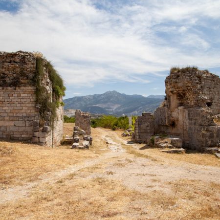 Croatia, Salona Ancient City - Caesarea gate