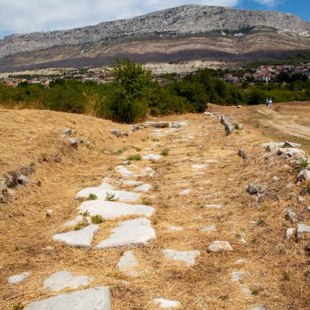 Croatia, Salona Ancient City – Cardo Maximus Croatia, Salona Ancient City - Cardo Maximus