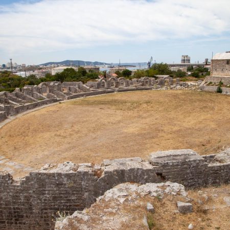 Croatia, Salona Ancient City – Roman Amphitheatre Croatia, Salona Ancient City - Roman Amphitheatre
