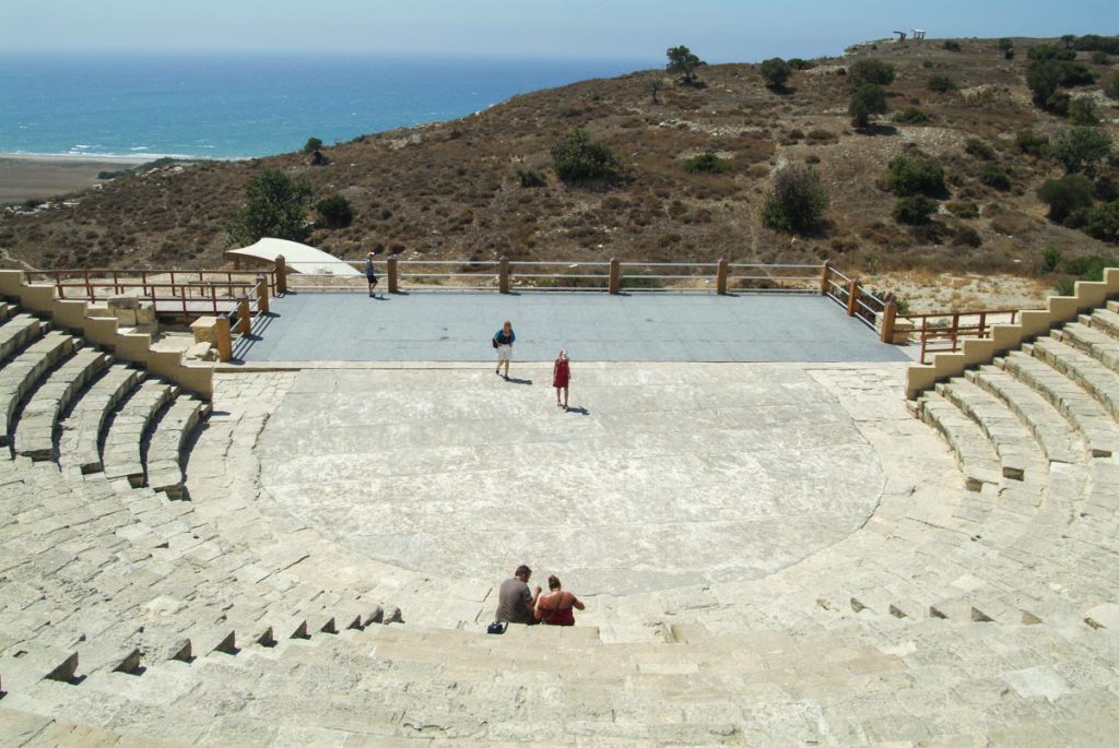 Cyprus, Kourion,  Greco-Roman theatre High-Quality Images & Videos The MCA Collection