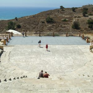 Cyprus, Kourion,  Greco-Roman theatre High-Quality Images & Videos The MCA Collection