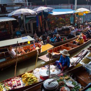 Thailand, Damnoen Saduak floating market High-Quality Images & Videos The MCA Collection
