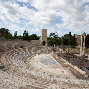 France, Provence, Arles Roman Theatre High-Quality Images & Videos The MCA Collection