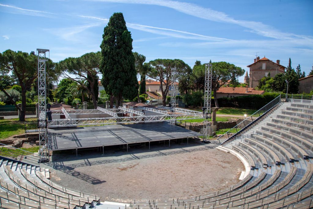 France, Provence, Frejus Roman Theatre High-Quality Images & Videos The MCA Collection